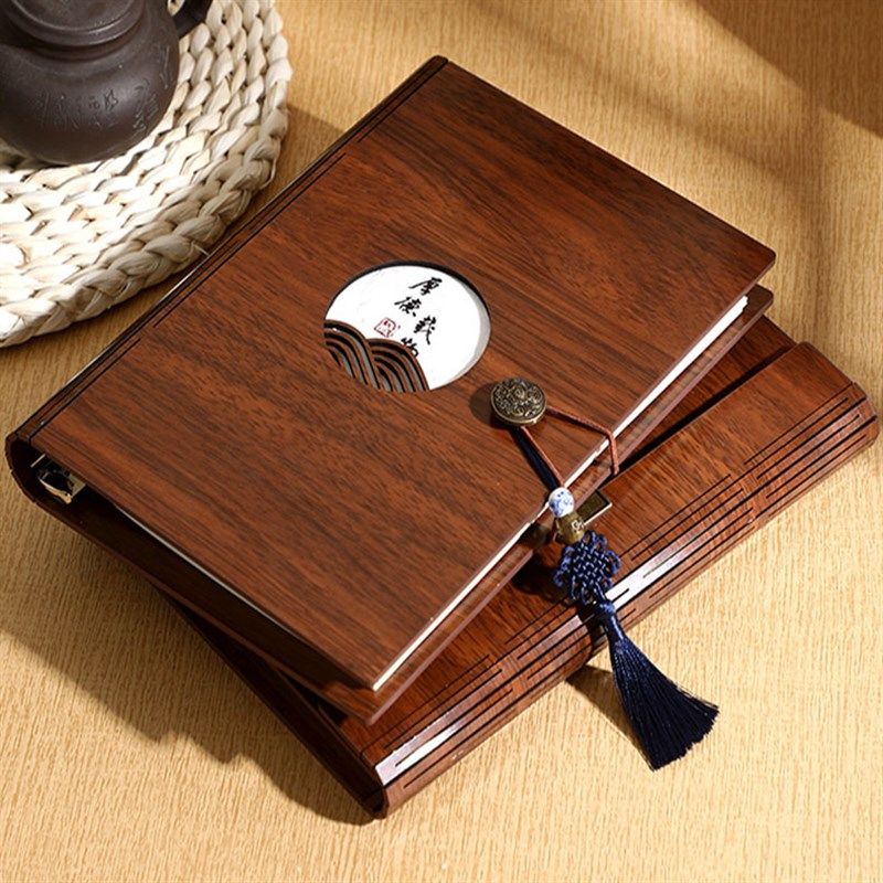 Vintage Leather Journal Notebook - Chiński styl Vintage dziennik Agenda A5