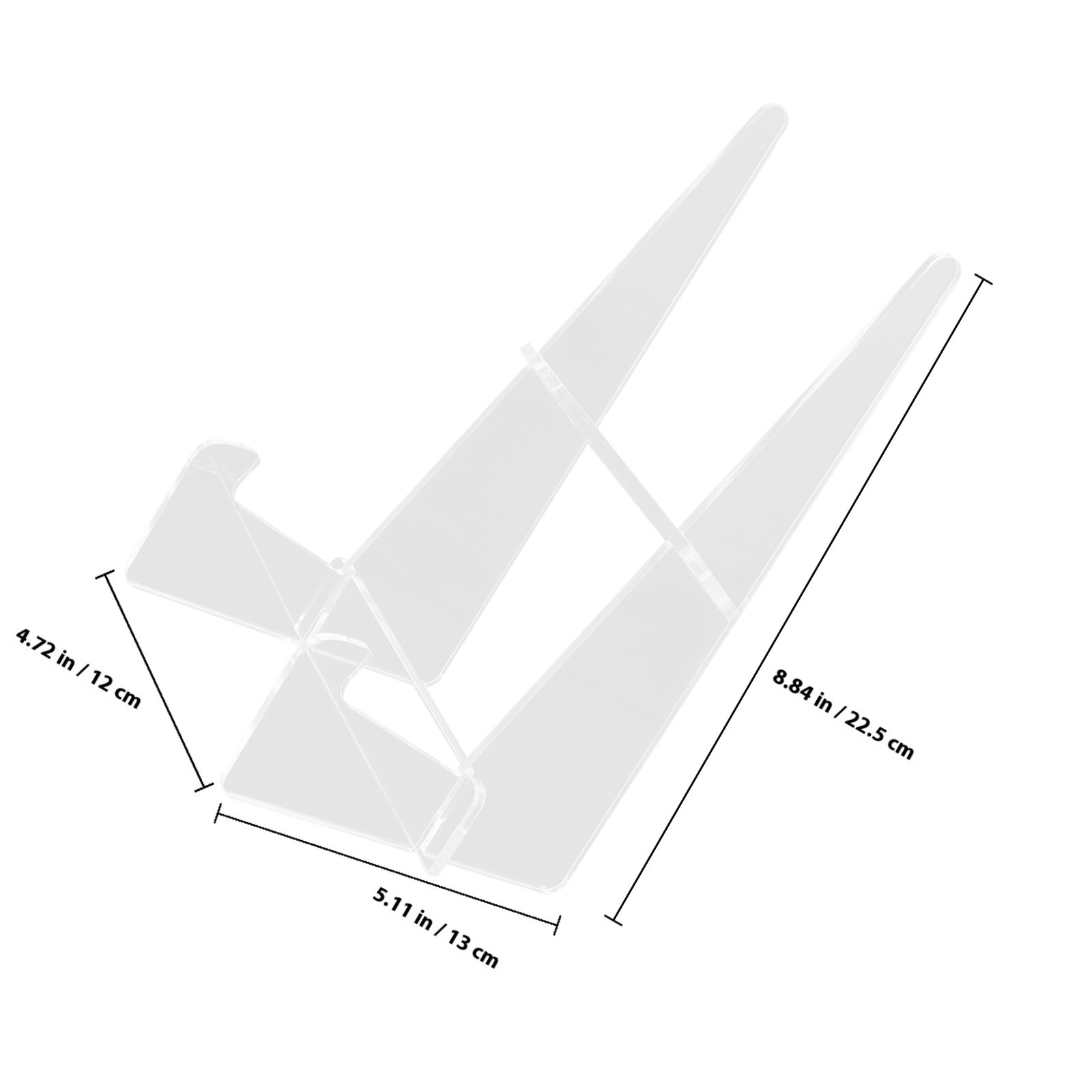 Przezroczysty akrylowy stojak  – Clear Acrylic Book Stand Holder recenzja i cena