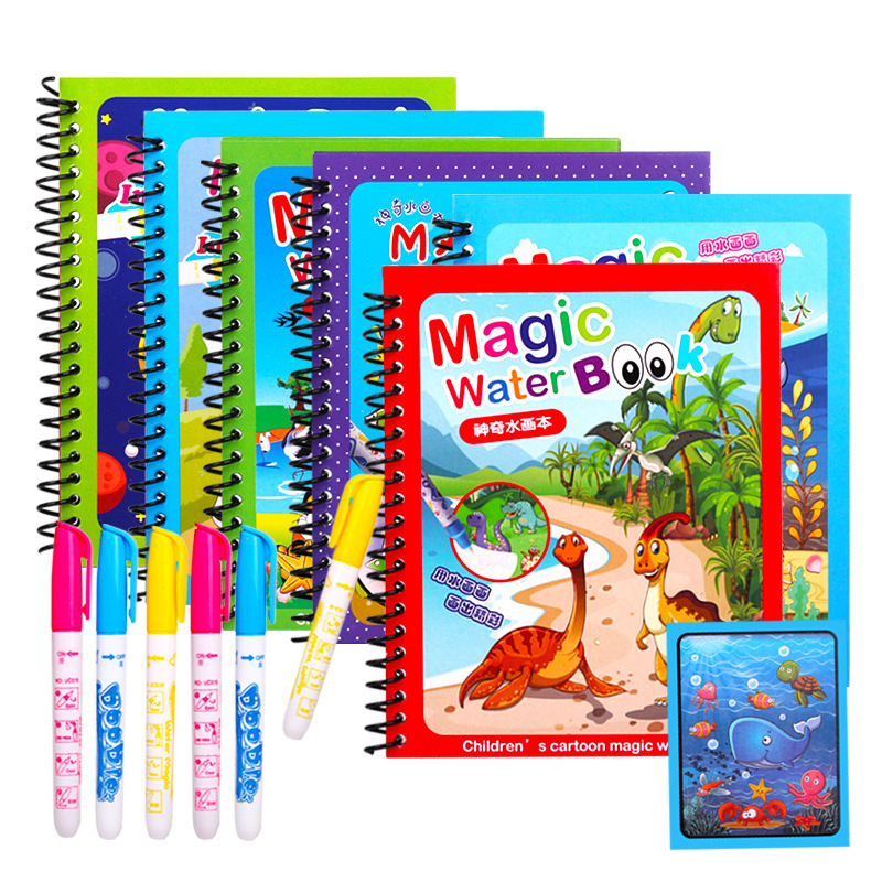 Malarstwo wielokrotnego użytku – Reusable Water Magic Coloring Book recenzja i cena