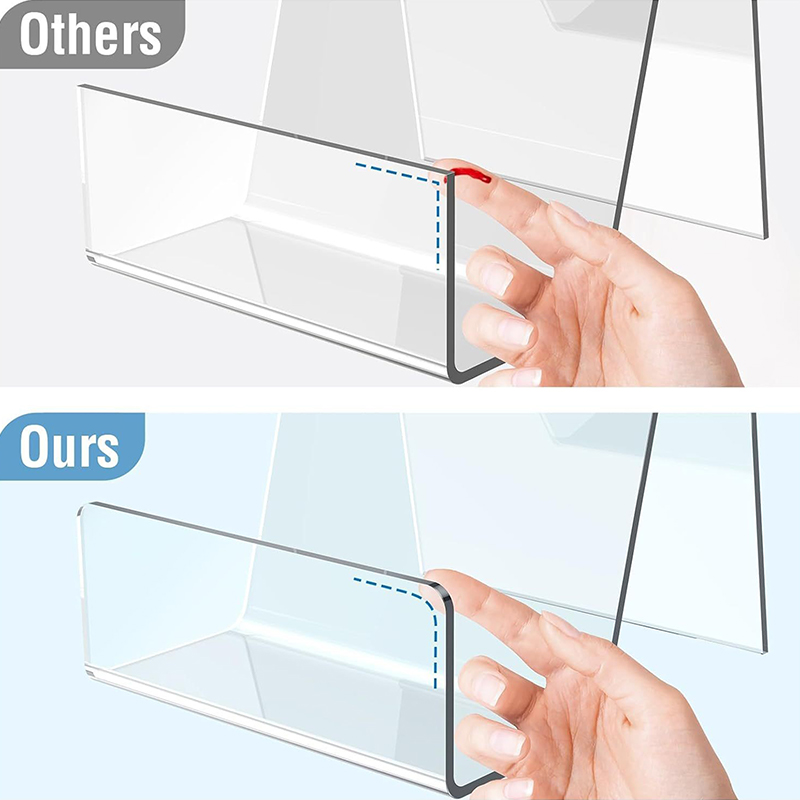 Stojak na czasopisma, ekspozyt – Clear Acrylic Book Stand Holder recenzja i cena
