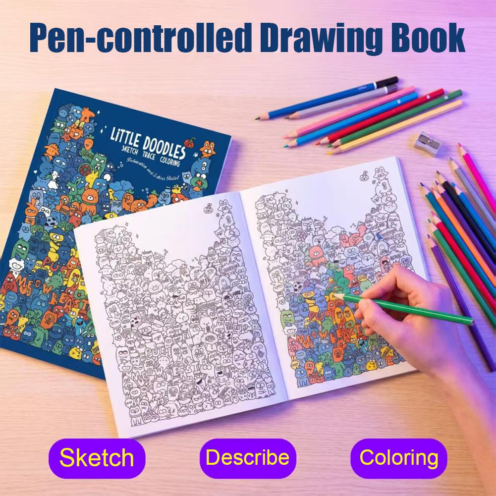 Książeczka do rysowania i kolo – Adult Coloring Book Stress Relief recenzja i cena
