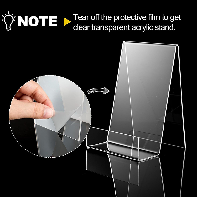 1 szt. Akrylowy stojak do eksp – Clear Acrylic Book Stand Holder recenzja i cena