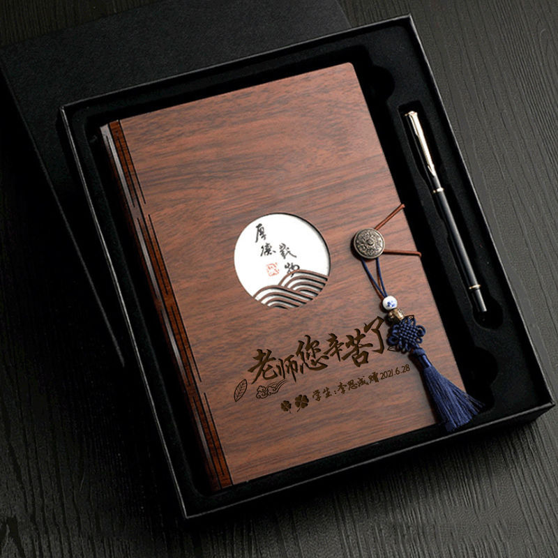 Chiński styl Vintage dziennik  – Vintage Leather Journal Notebook recenzja i cena