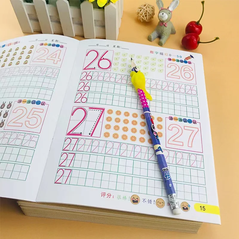 32 strony Ćwiczenia z pisania, – Chinese Calligraphy Practice Book recenzja i cena